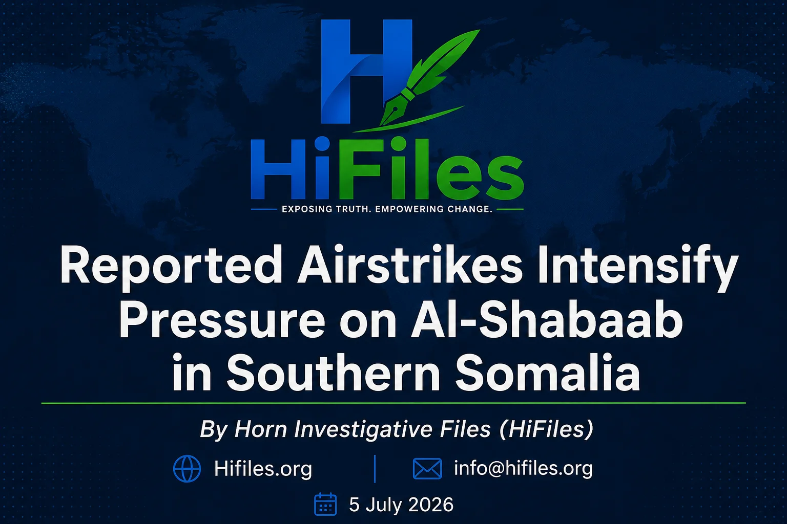 Open-Source Intelligence Report Airstrikes in Southern Somalia Reporting Period: 1 June - 4 July 2026
